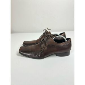 Kenneth Cole Set Your Clock Brown Dress Shoes
Size 9,5M
